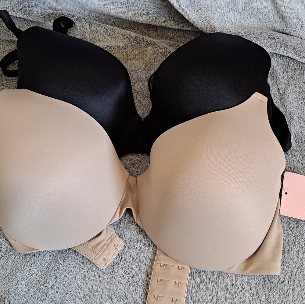 Jockey Black and Tan Women's Bra Set